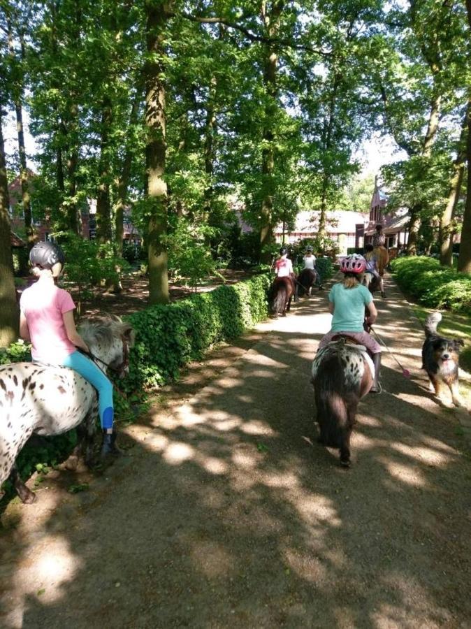 Grosse Ferienwohnung, Auf Bauernhof Mit Ponys Und Pferden, Laendlich Und Ruhig, Naehe Duemmer See Holdorf Exterior foto